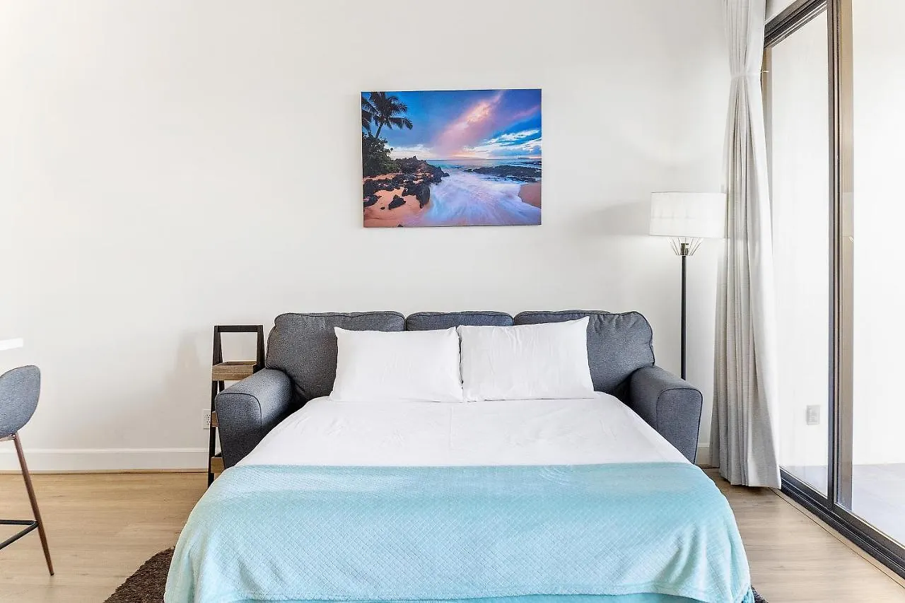 Fully Renovated 1Br With King Bed, Great Mountain Views, And Free Parking! Daire Honolulu ABD